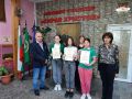 Три ученички от ОУ Кирил Христов с грамоти от национален литературен конкурс - ОУ Кирил Христов - Стара Загора