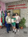 Участие и с оригинално представяне в националния конкурс по превенция на наркоманите - организиран от община Благоевград - ОУ Кирил Христов - Стара Загора