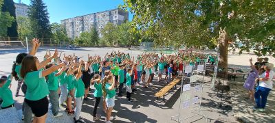 В ОУ "Кирил Христов" отбелязаха Европейския ден на спорта в училище 1