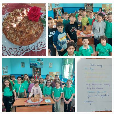 3 В клас отбелязаха Световният ден на хляба 2