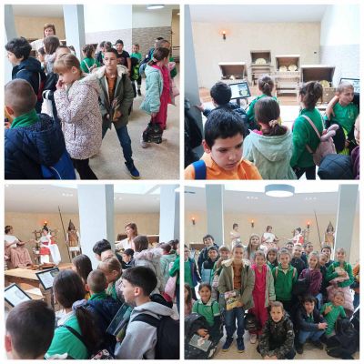 Ученици посетиха археологическия комплекс по Националната програма 5
