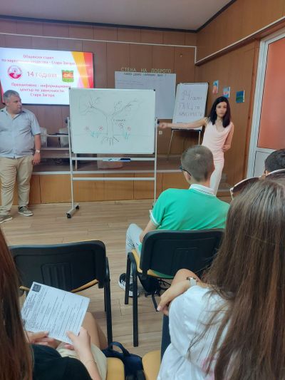 „Силата е избор“ Превантивно-информационния център по зависимости 1