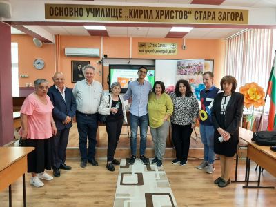 Журналистът от bTV Митьо Маринов гостува в ОУ „Кирил Христов“ – Стара Загора 1
